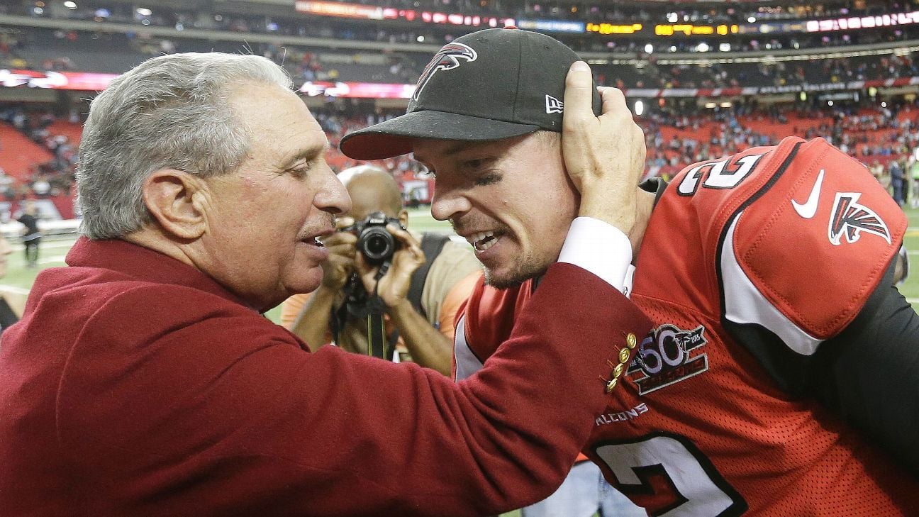 Falcons to add owner Blank, QB Ryan into ROH