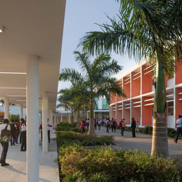 Jestico + Whiles creates Cayman Islands school that doubles as hurricane shelter
