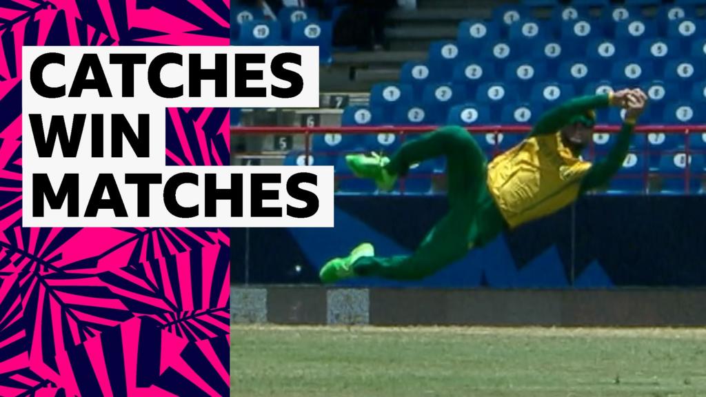 Watch the best catches from South Africa's win over England