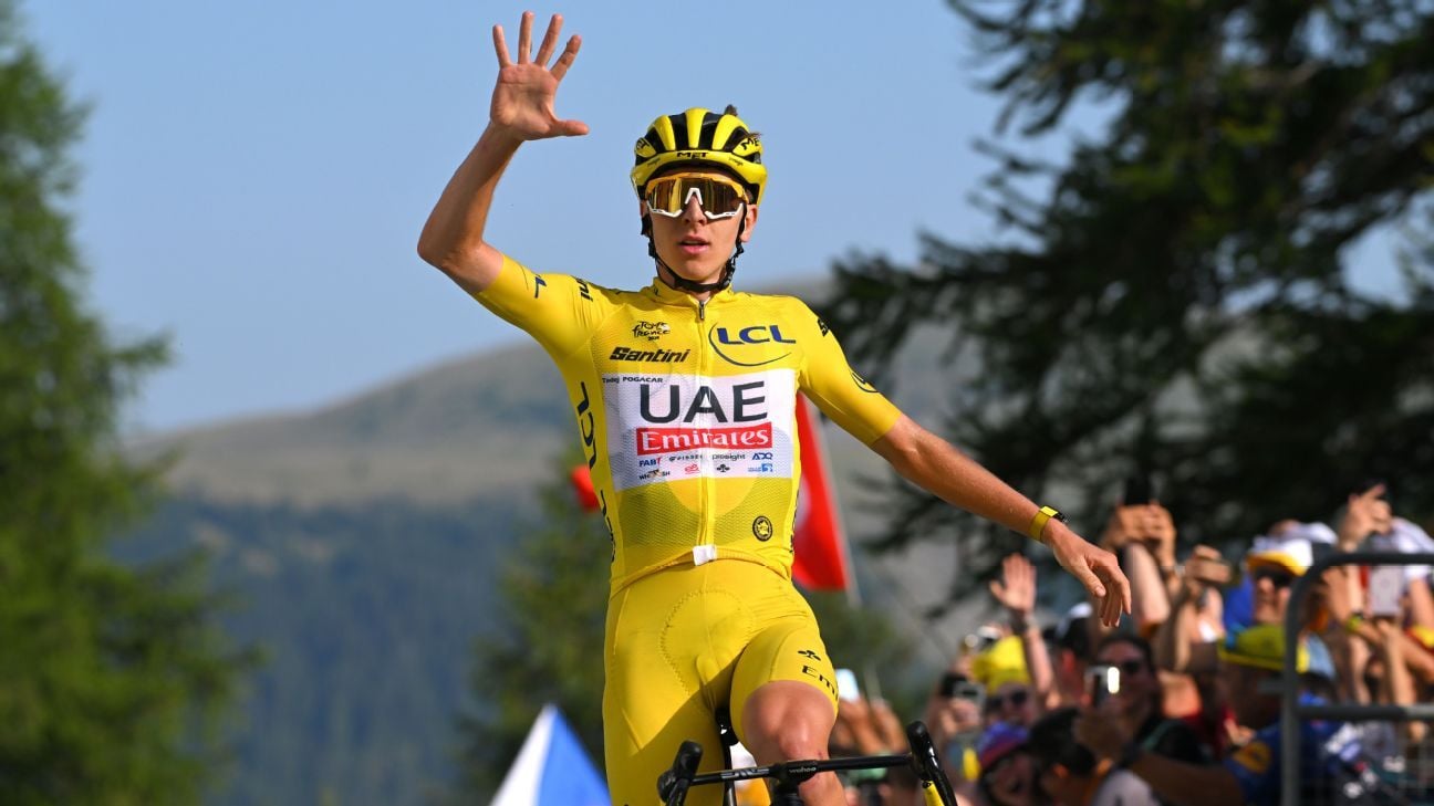 Pogacar keeps Tour de France lead with stage win
