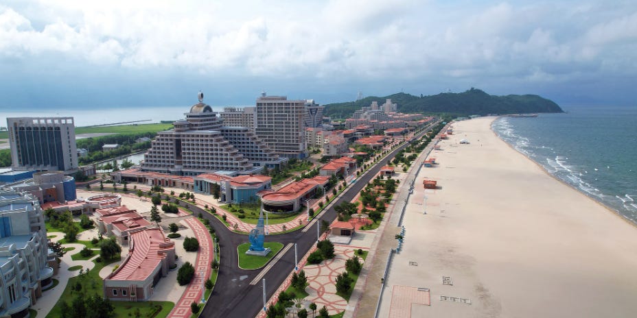North Korea finally set to open a deserted beach town resort next door to a missile test site