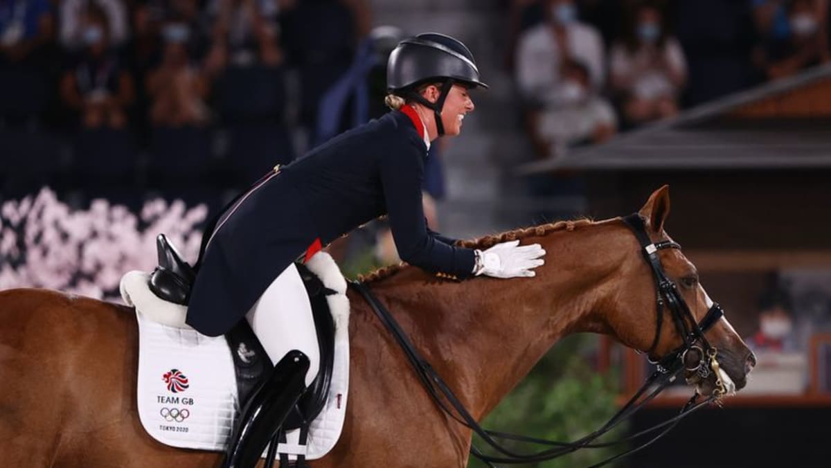 Britain's Dujardin eyes seventh equestrian medal in Paris