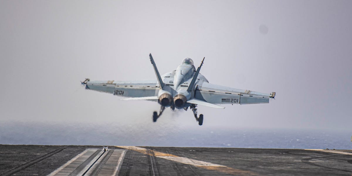 A US Navy carrier strike group fired nearly 800 missiles and bombs during its Red Sea fight against the Houthis