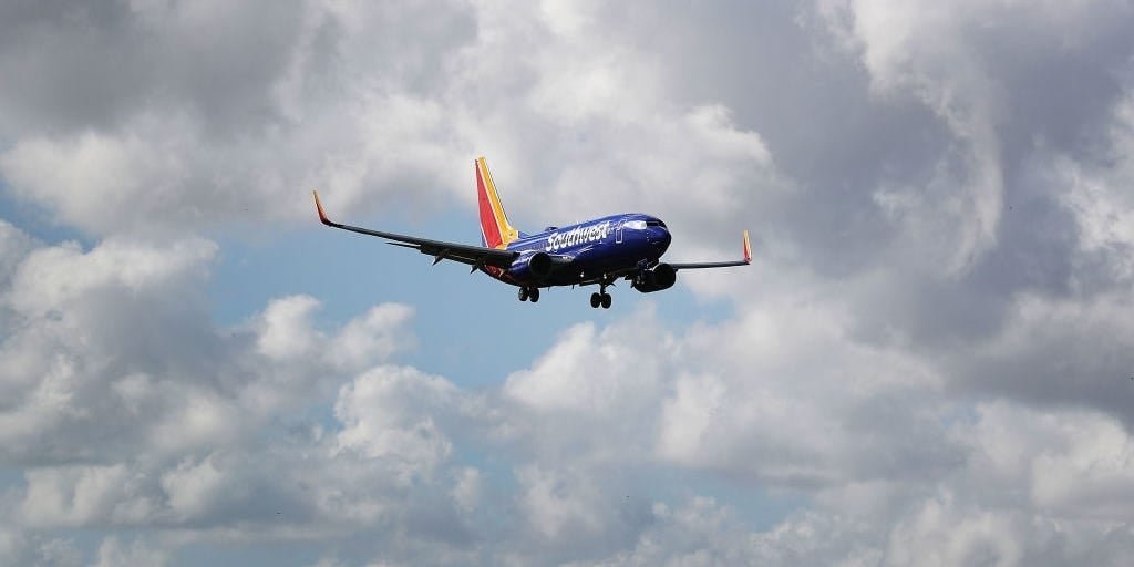 A Southwest jet was just 150 feet above the ocean before being told to pull up, reports say