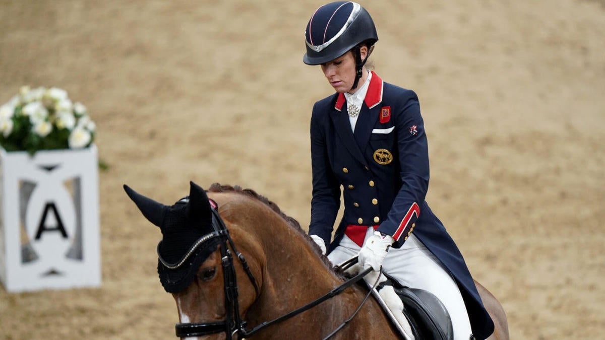 Equestrian gold medalist Charlotte Dujardin withdraws from Olympics after video shows her mistreating a horse