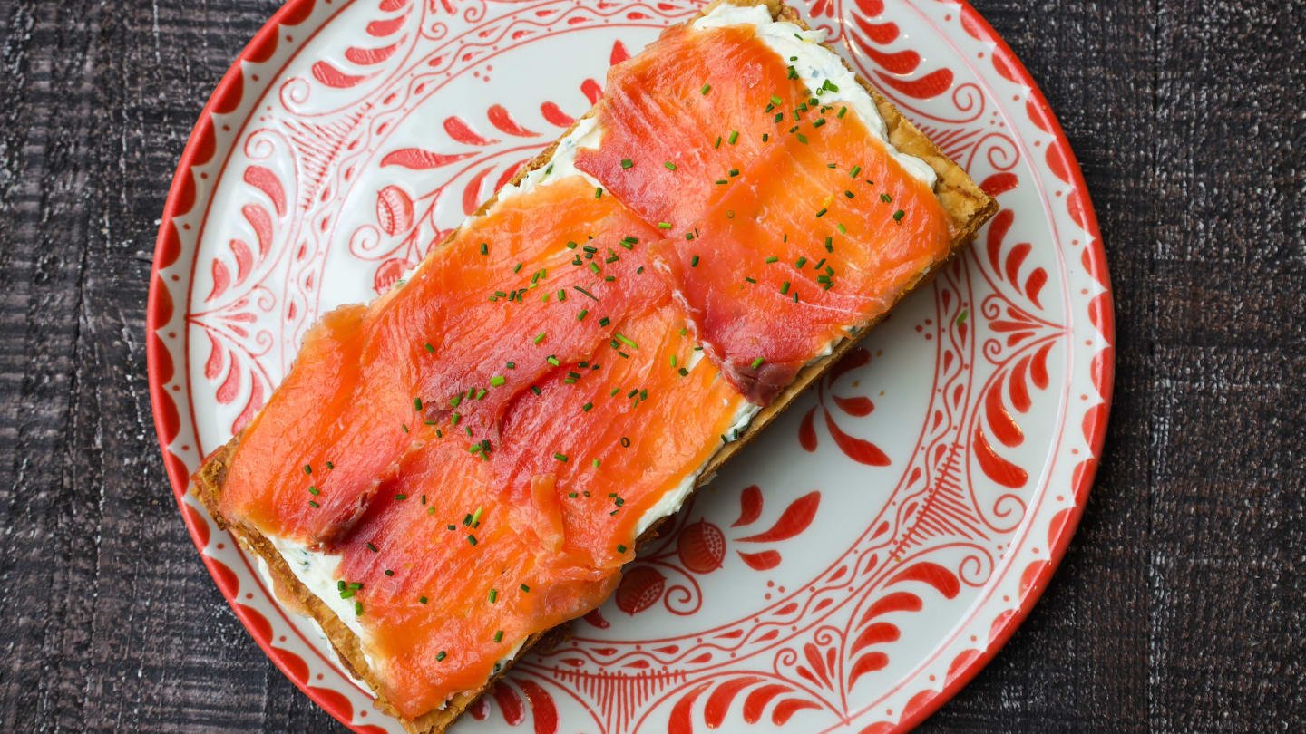 Show Off Your Culinary Skills With This Smoked Salmon Mille-Feuille Recipe