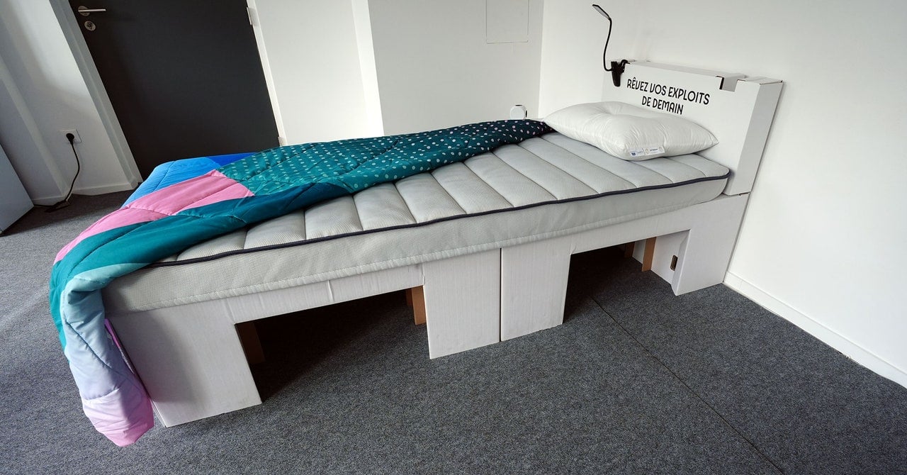 Why Paris 2024 Olympic Athletes Are Sleeping on Cardboard Beds