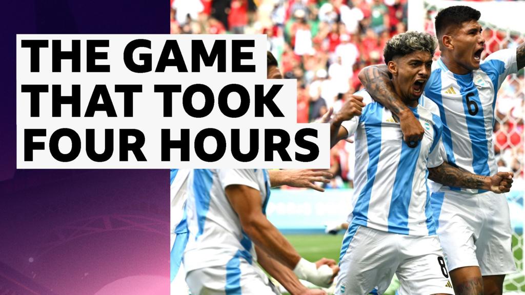 The story of the four-hour football match