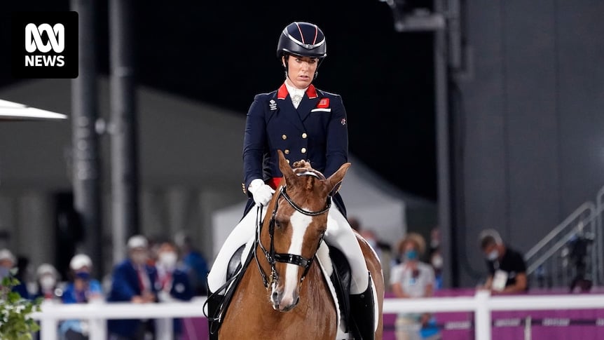 Olympic equestrian champion Charlotte Dujardin shown repeatedly whipping horse on video