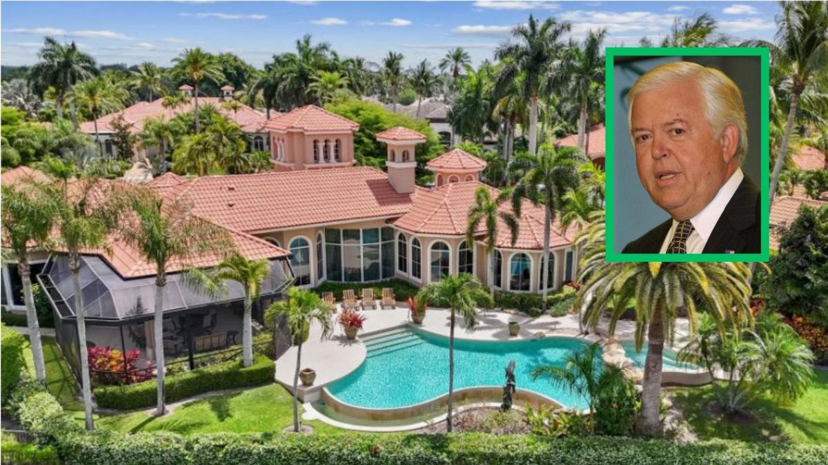 Take a peek at the late CNN, Fox anchor Lou Dobbs' stunning house for sale in West Palm