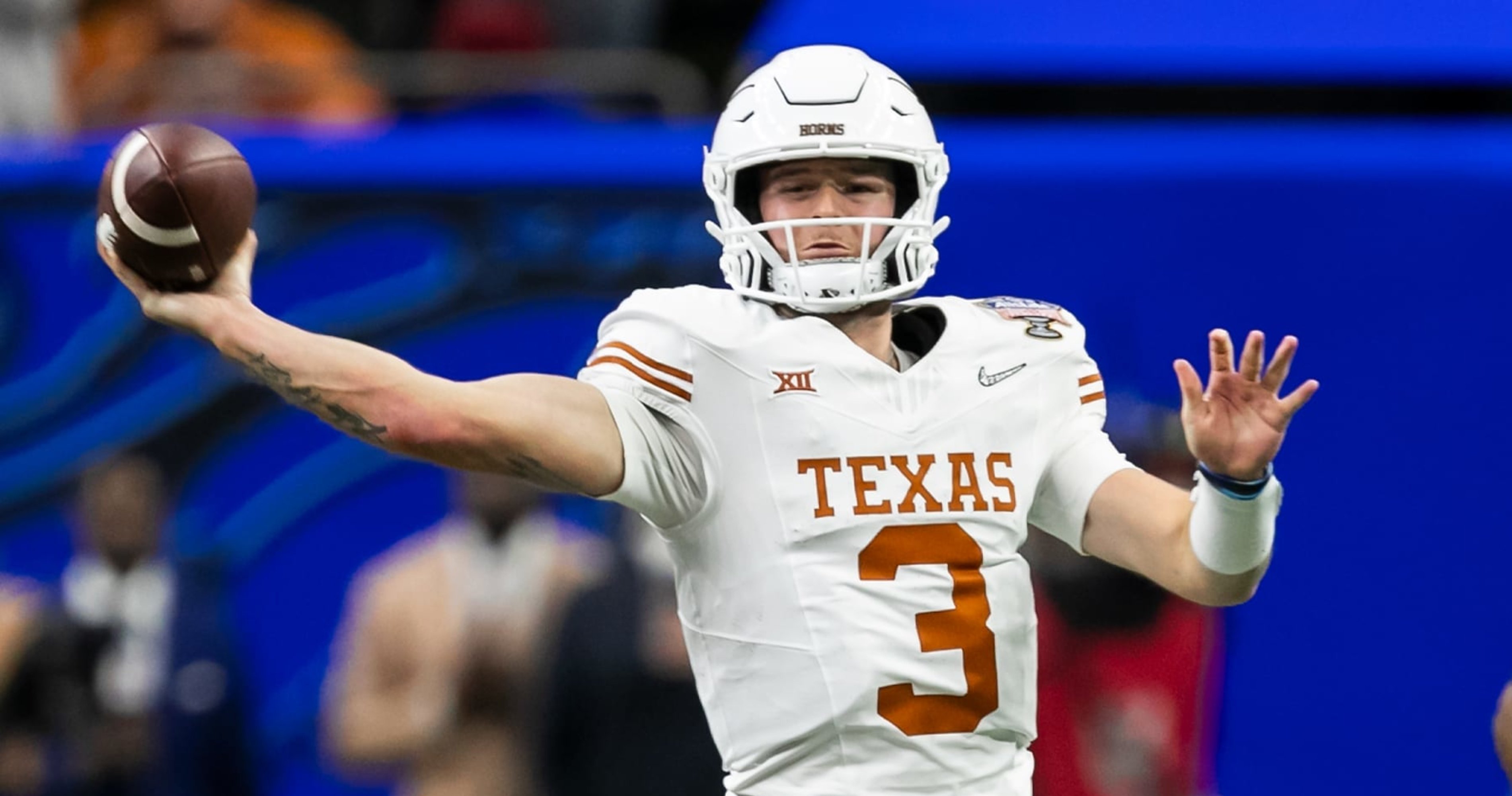 NFL Exec: Quinn Ewers Has 'Best Chance' to Become 2025 Draft's QB1 over Sanders, Beck