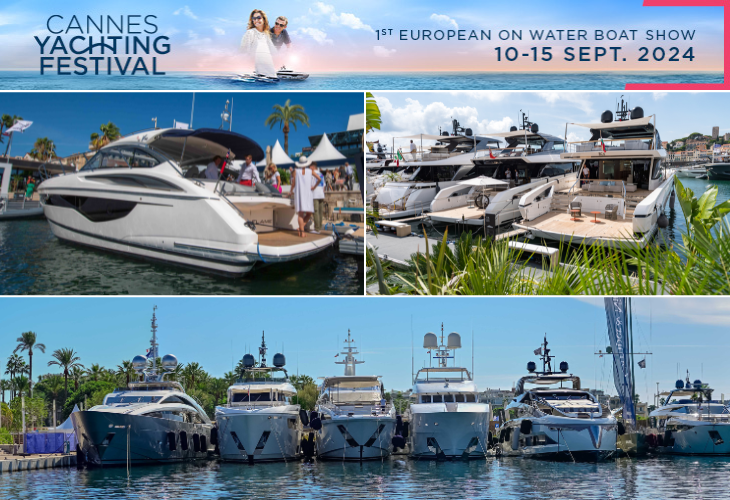 Let’s meet at Cannes Yachting Festival in September!