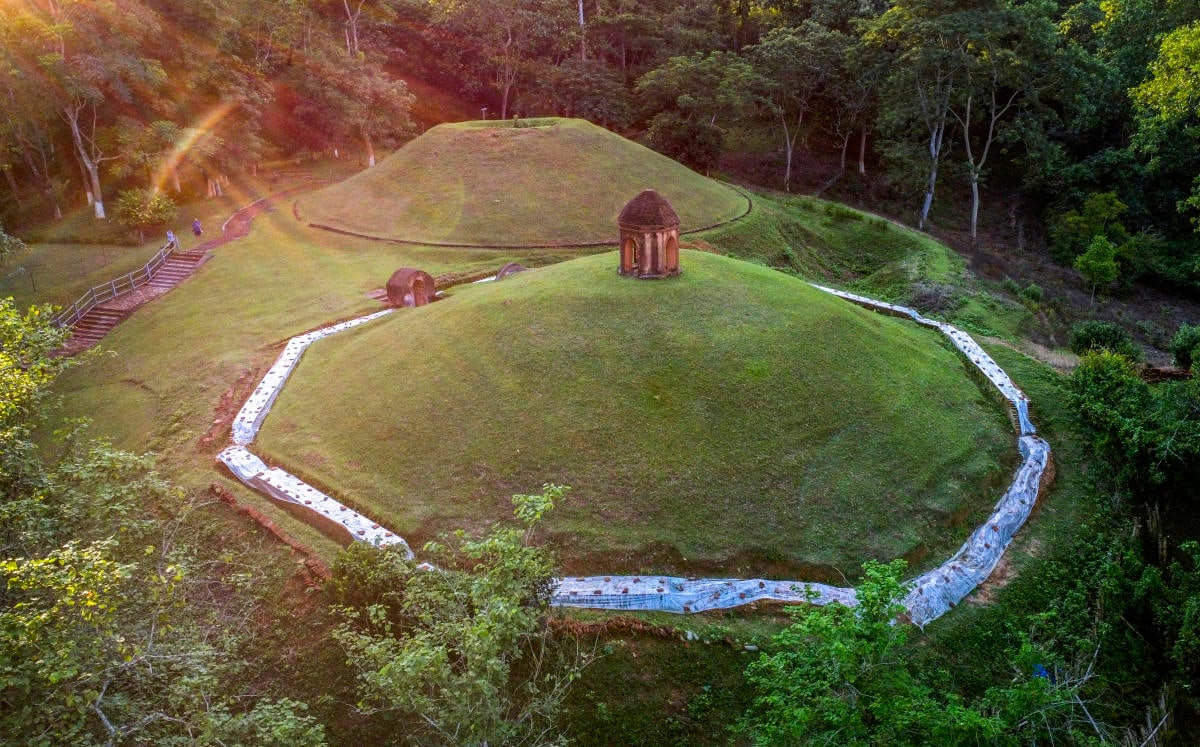 India's moidam royal burial mounds are its latest World Heritage Site