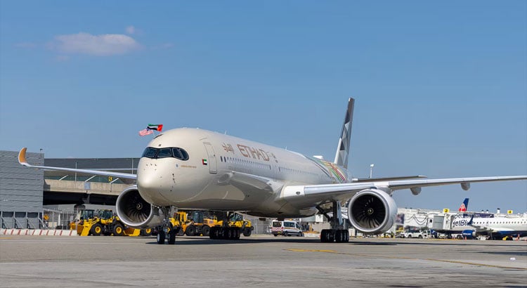 Etihad Guest: Save 10% on the miles required for select award flights