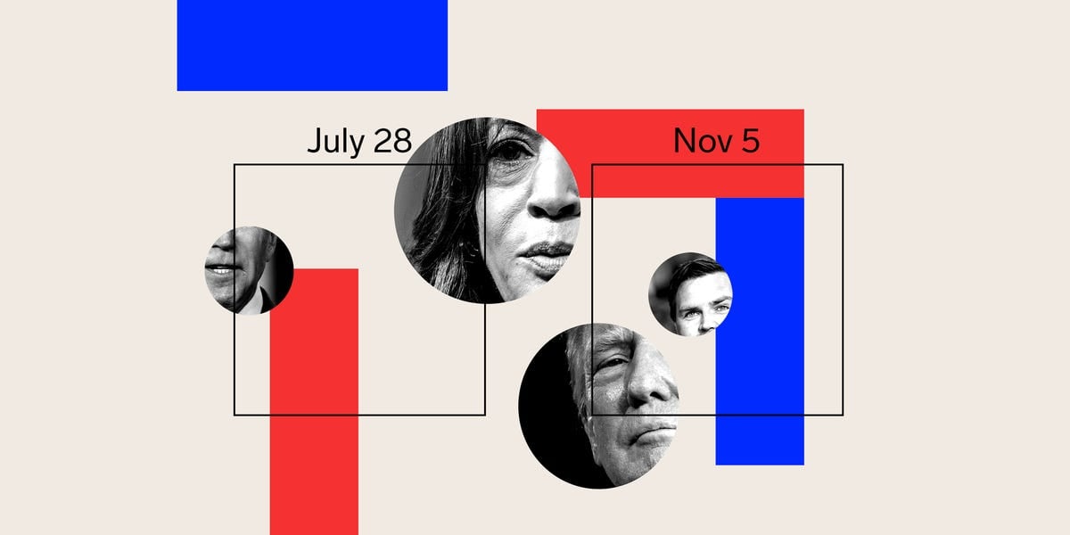 We are 100 days from the 2024 presidential election. Here's where things stand.
