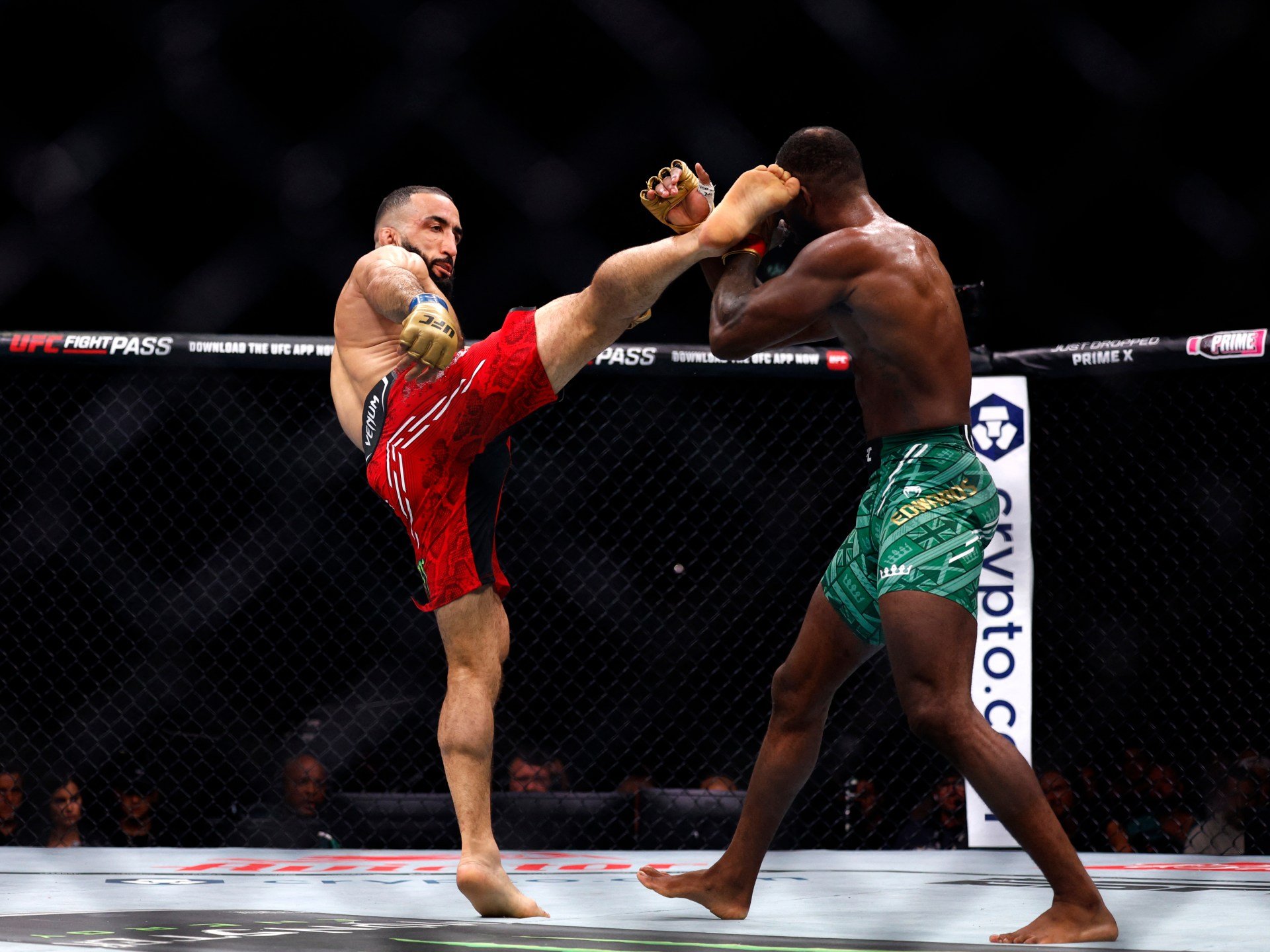 Belal Muhammad becomes first fighter of Palestinian origin to win UFC title