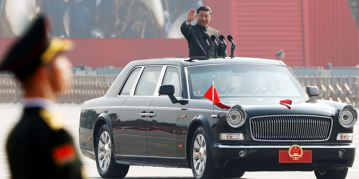 Xi wants the world to know China's military is totally loyal despite the purges