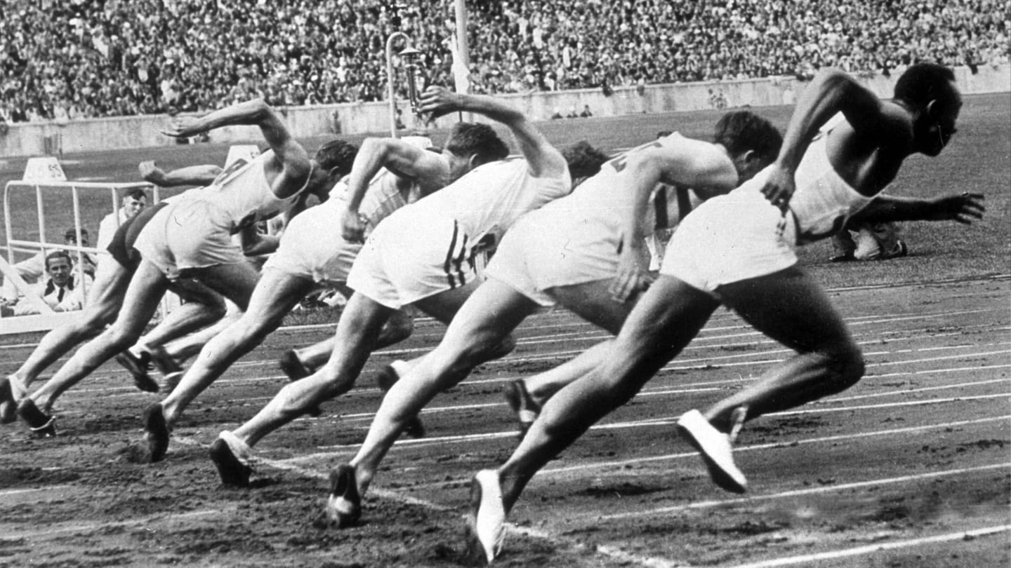 Watch Jesse Owens Win Four Golds at the 1936 Olympics in Nazi Germany