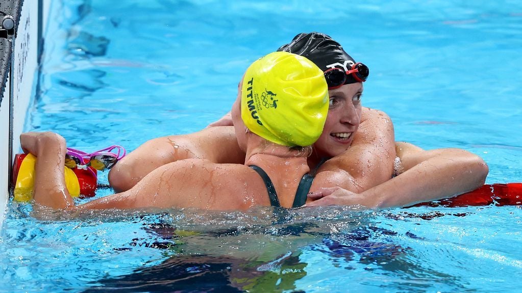 Titmus wins gold in 400 free; Ledecky nabs bronze