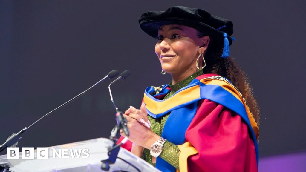 Mel B hails 'life-changing' honorary doctorate