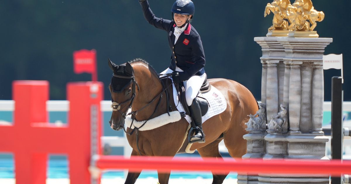 Britain wins first gold medal at Paris Olympics with victory in equestrian team eventing