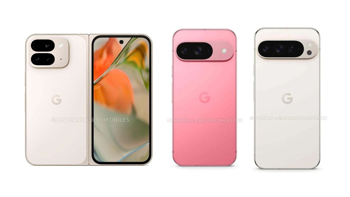 Here are all the possible colors of the Pixel 9 series, including the Pixel 9 Pro Fold