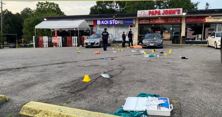 2 dead, 2 others injured in shooting at Scarborough plaza