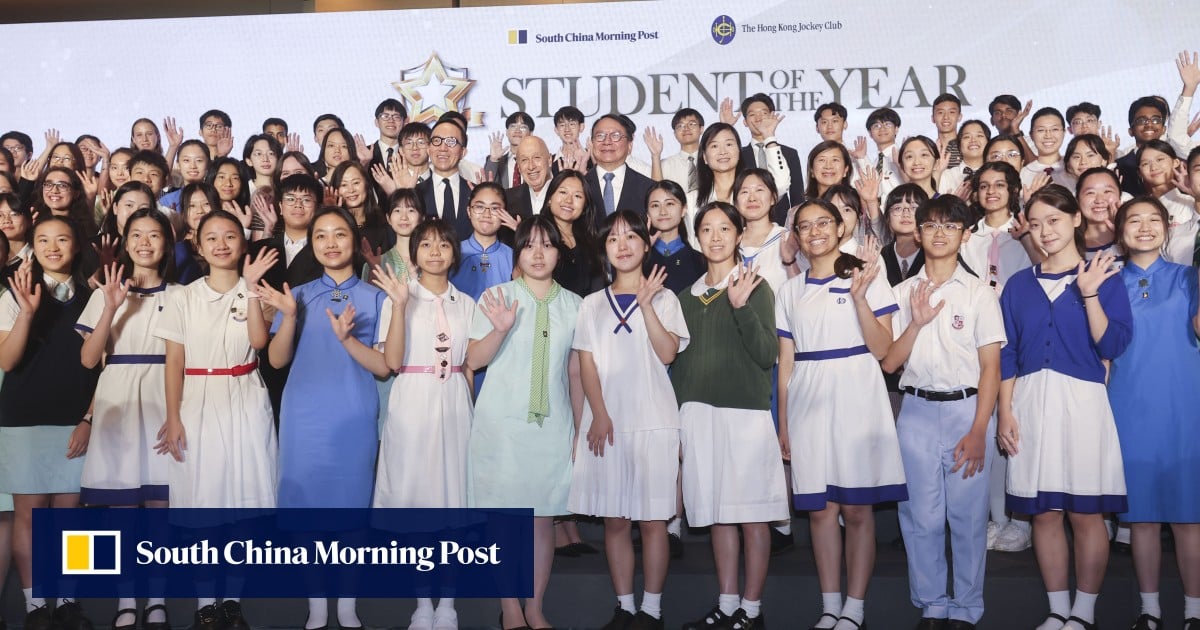 20 Hong Kong secondary school pupils win top honours at Student of the Year Awards