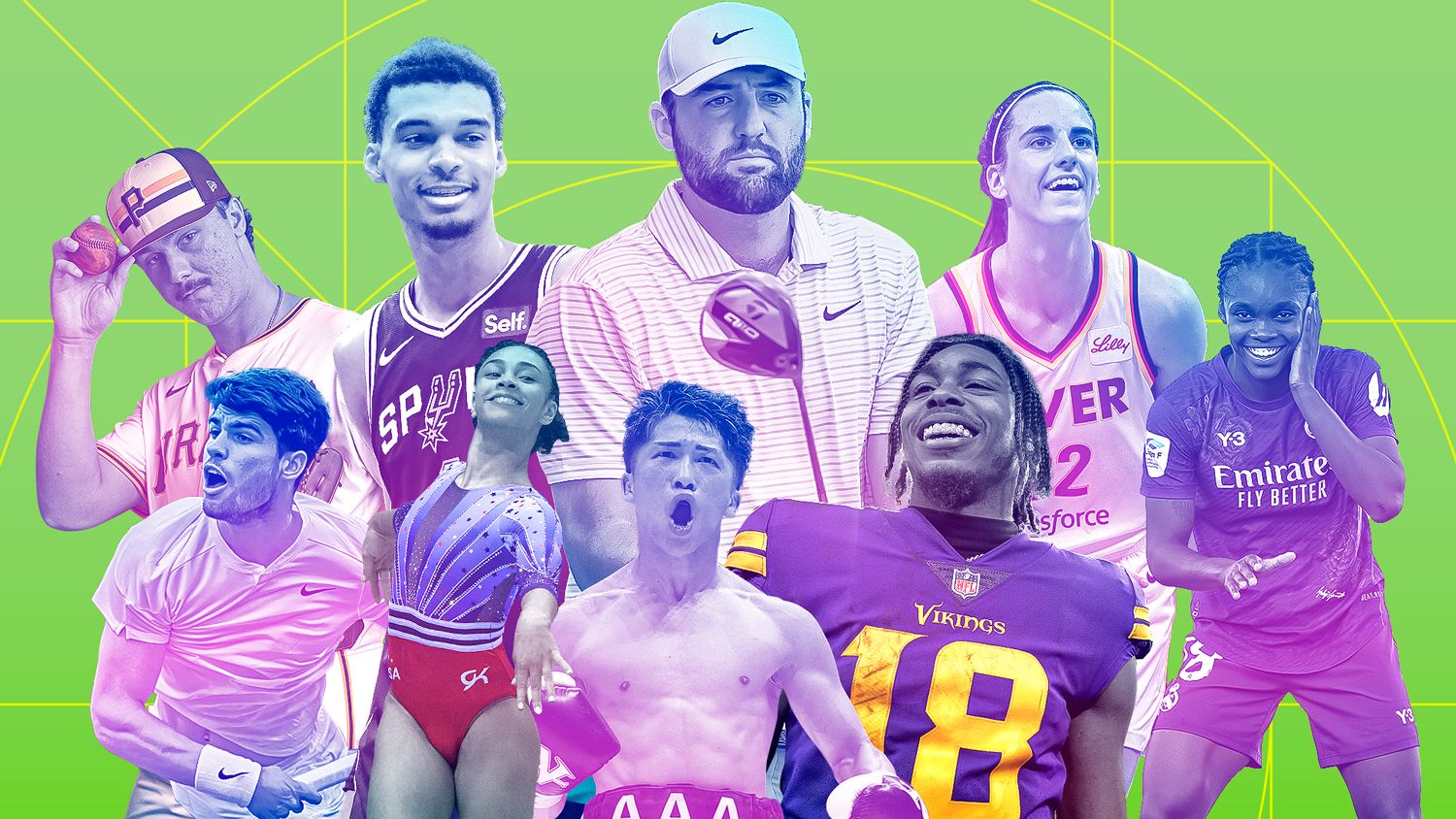 25 future top athletes of the 21st century: Caitlin Clark, Justin Jefferson and more