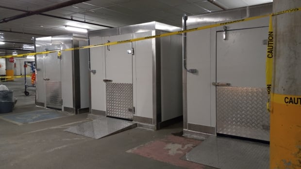 3 new freezer units with unclaimed dead now tucked away in N.L. hospital's parking garage
