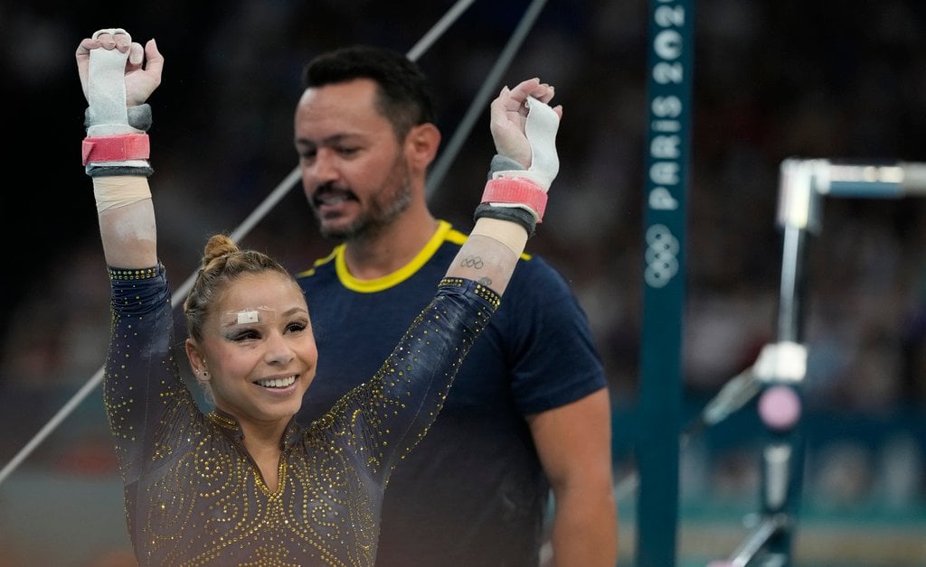 Why Brazilian Gymnast Flavia Saraiva Competed With a Black Eye at the Paris Olympics