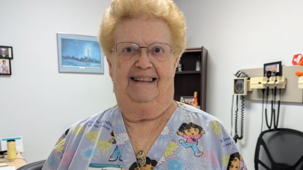 86-year-old retiring nurse recalls stretcher races, animal crackers and keeping it light for the team
