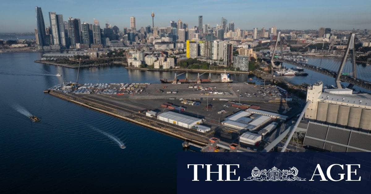 A working Sydney Harbour is absolutely essential for NSW