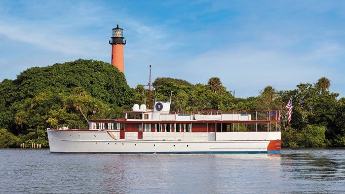 A Yacht That Hosted John F. Kennedy, Richard M. Nixon, and 3 Other Presidents Is Up for Charter