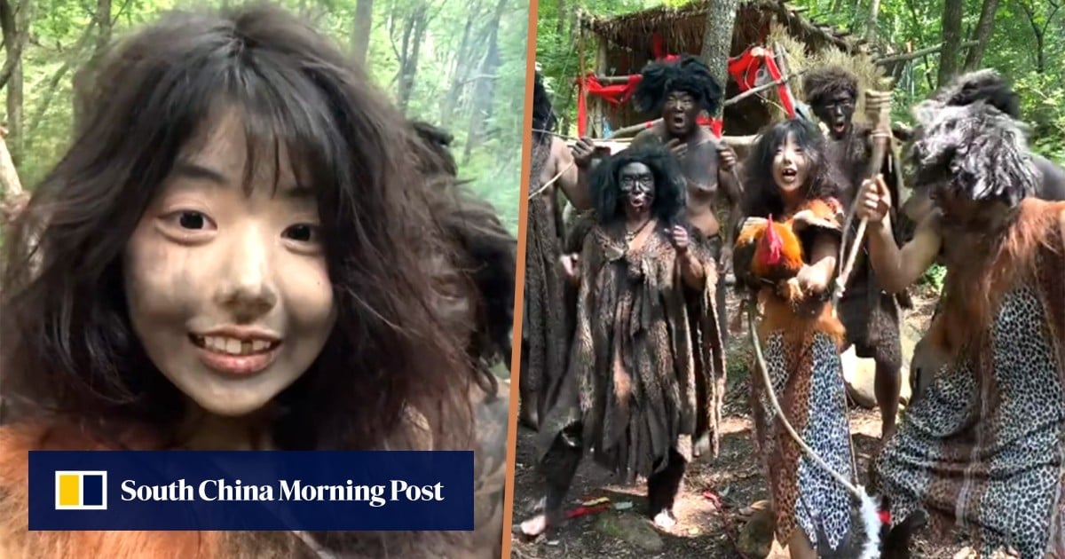 Actors at China scenic spot pose as wild, primitive people to scare tourists