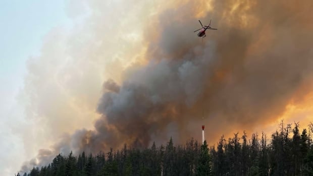 Advancing wildfire prompts evacuation order for Jasper National Park