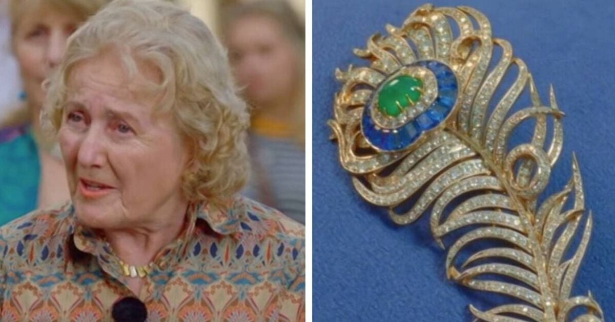 Antiques Roadshow guest questions five-figure sum of brooch due to its 'tiny diamonds'