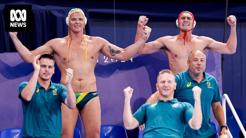 Aussie Sharks lay down Paris Olympics marker in stunning water polo victory over Serbia