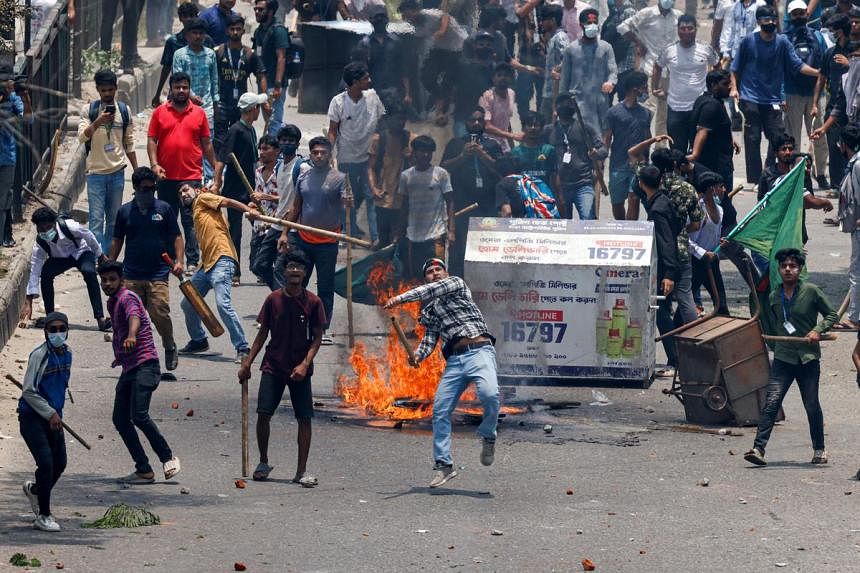 Bangladesh TV news off air, communications widely disrupted as student protests spike