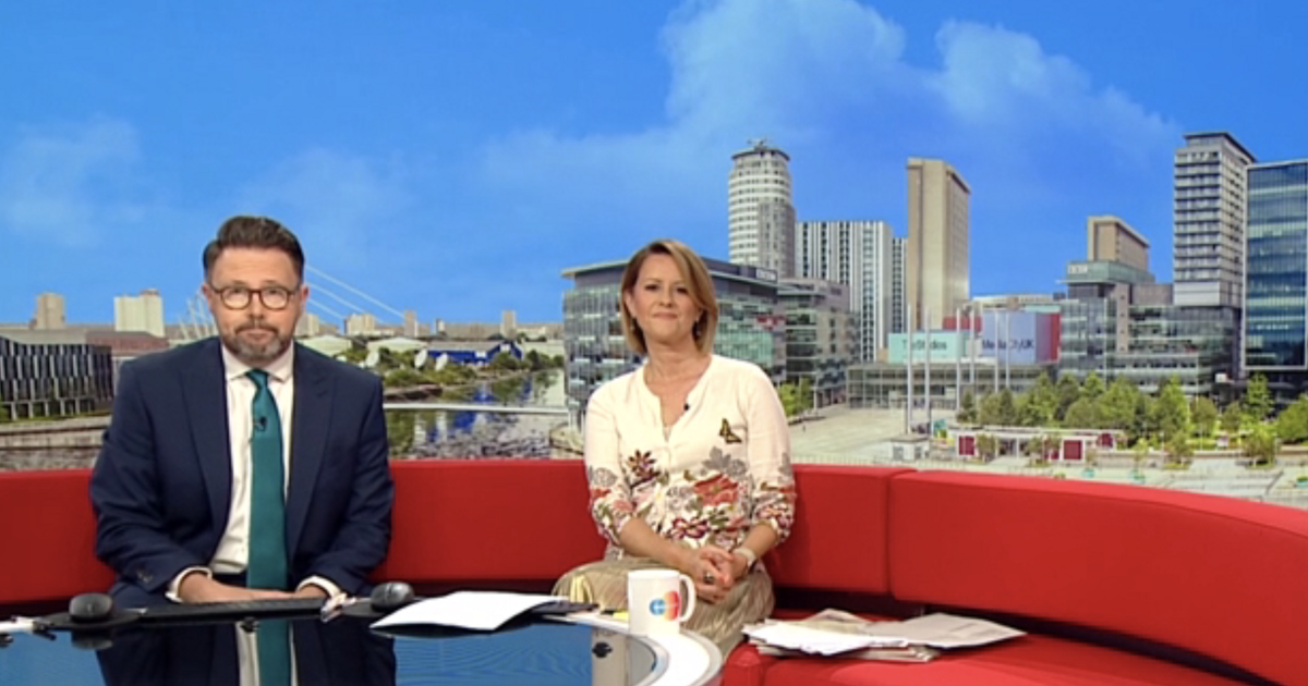 BBC Breakfast collapses into chaos as set falls apart around gobsmacked reporter