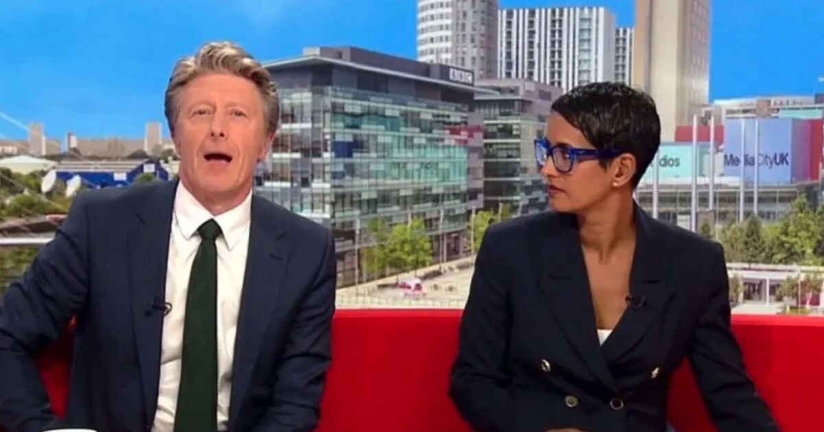 BBC Breakfast guest emotional as host Charlie Stayt probes 'raw emotions'