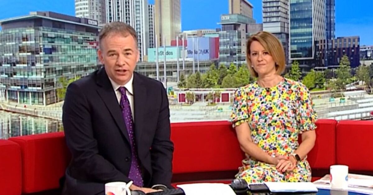 BBC Breakfast host forced to issue apology as show halted over Rishi Sunak error