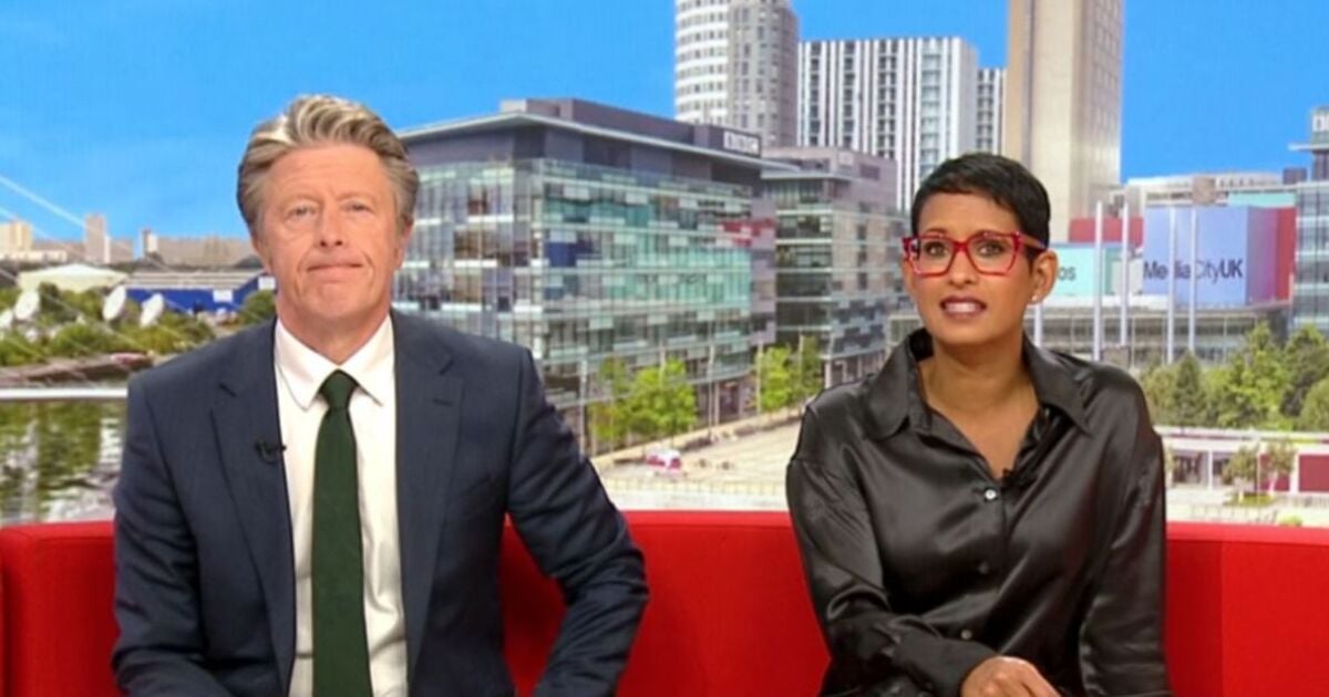 BBC Breakfast's Naga Munchetty mocks co-star live on air with one-word swipe