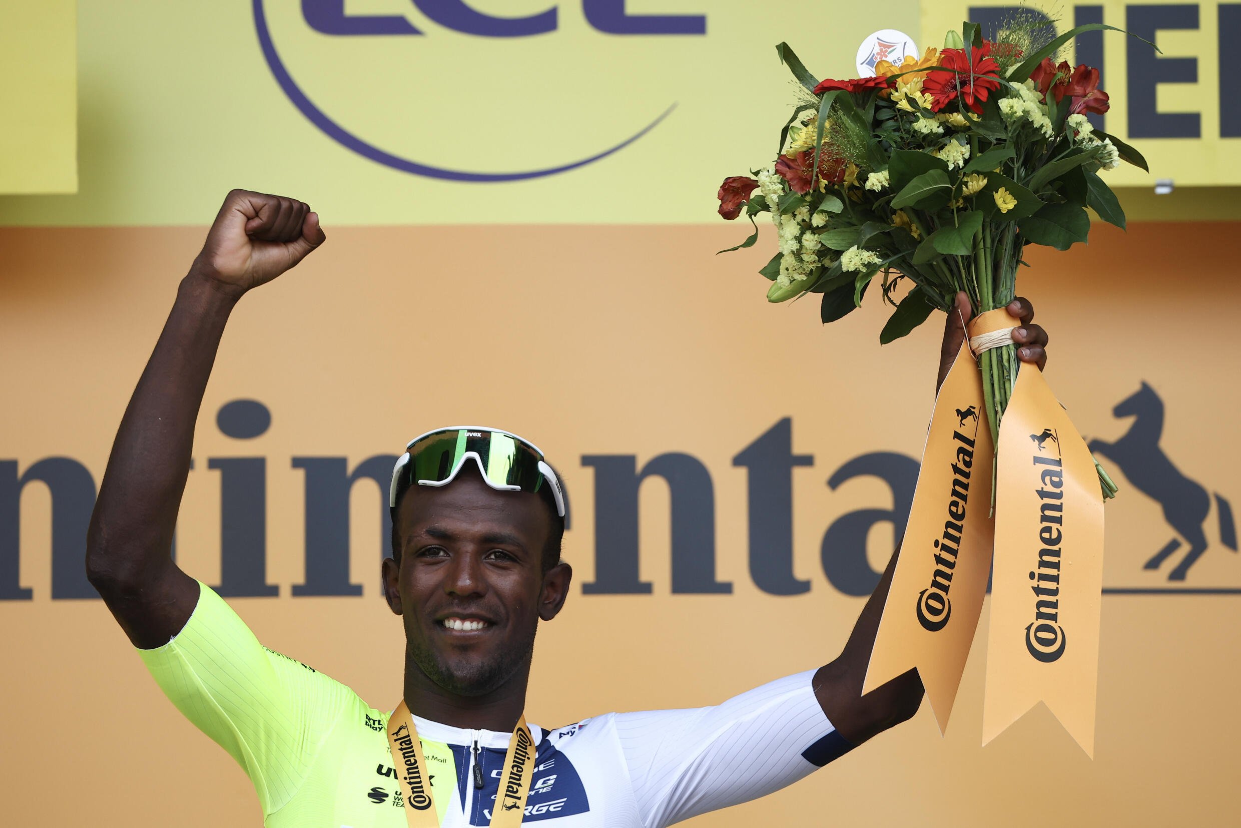 Biniam Girmay becomes the first Black African to win a stage of Tour de France