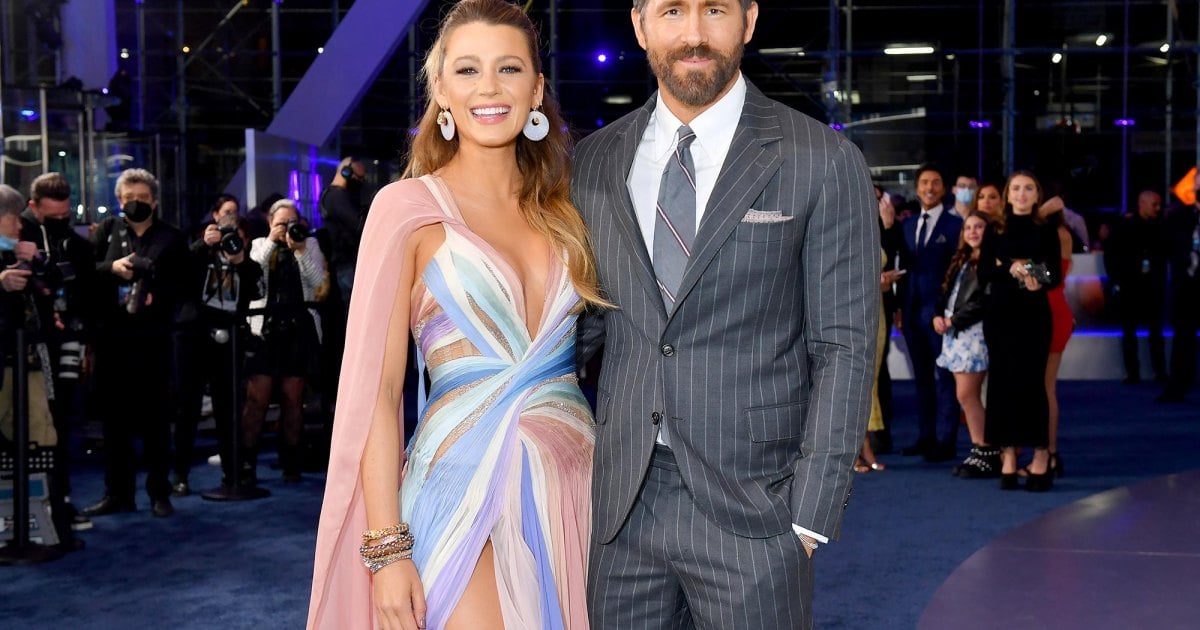 Blake Lively Shares Unconventional 'Family Portrait' With Ryan Reynolds