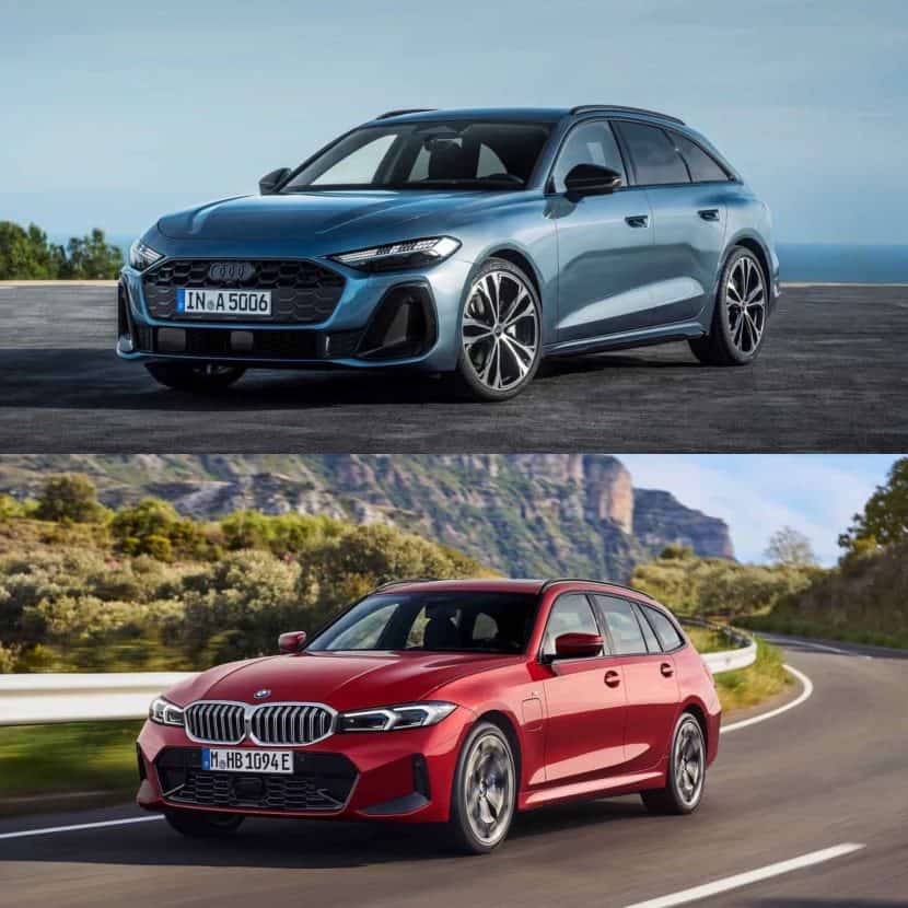 BMW 3 Series Touring vs. Audi A5 Avant: Photo Comparison