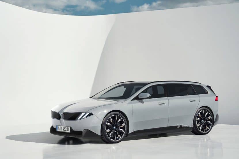 BMW i3 Electric Wagon Imagined With Neue Klasse Design