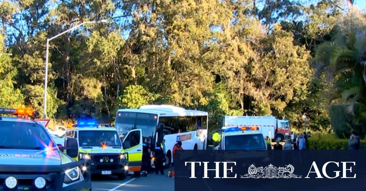 Boy killed after bus and cyclist collide on the Sunshine Coast