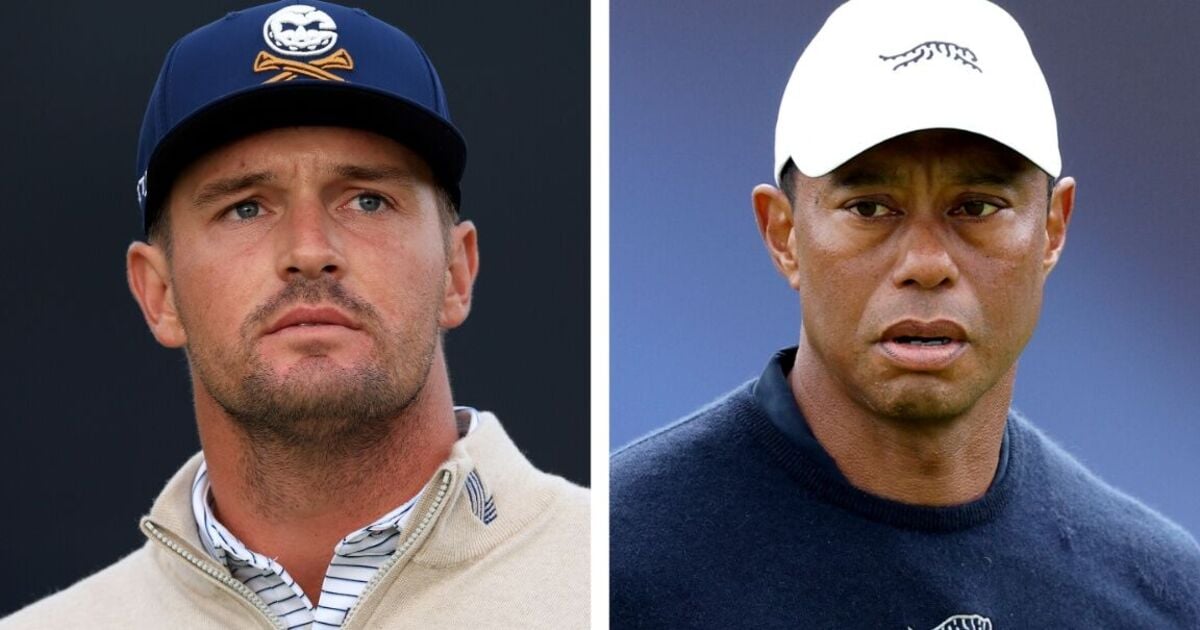 Bryson DeChambeau makes thoughts on Tiger Woods clear after icon's dreadful Open