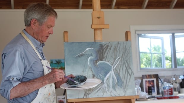 Canadian artist Robert Bateman is known for his realistic paintings, but that wasn't always his style